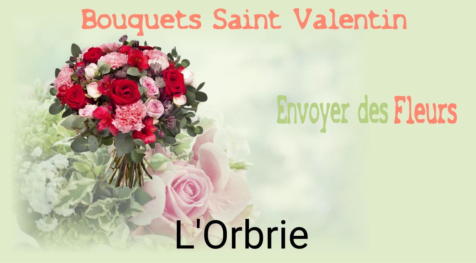 Roses de Saint-Valentin livrées à L'Orbrie