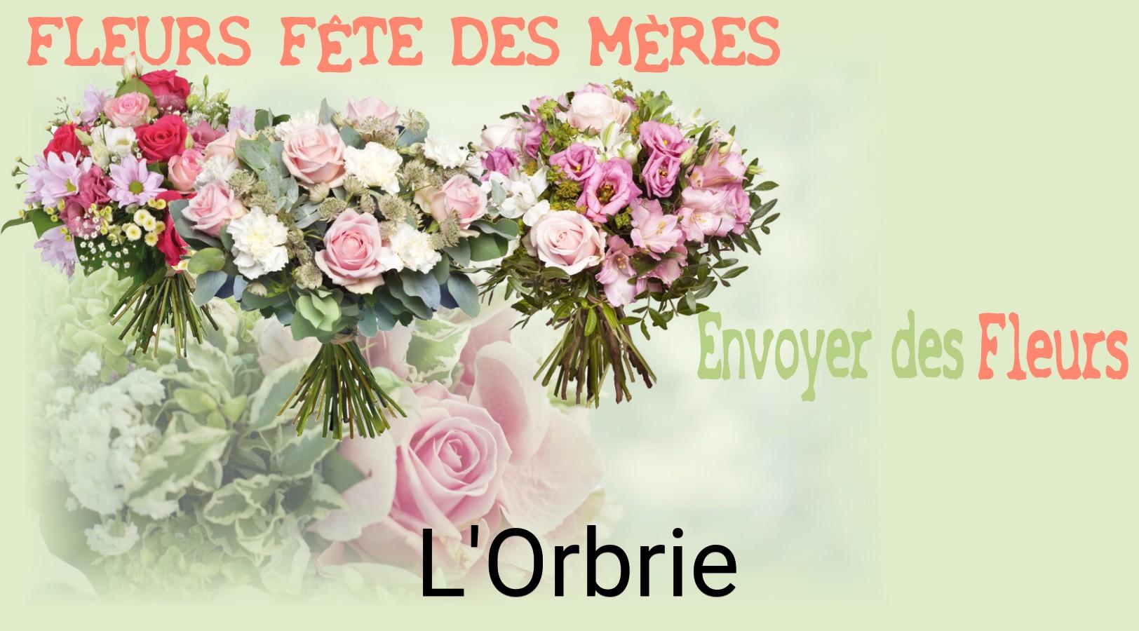 Bouquet de Fête des Mères livré à L'Orbrie